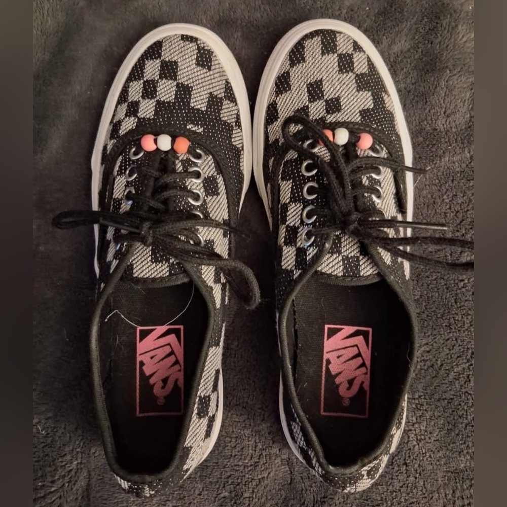 Black And Grey Vans